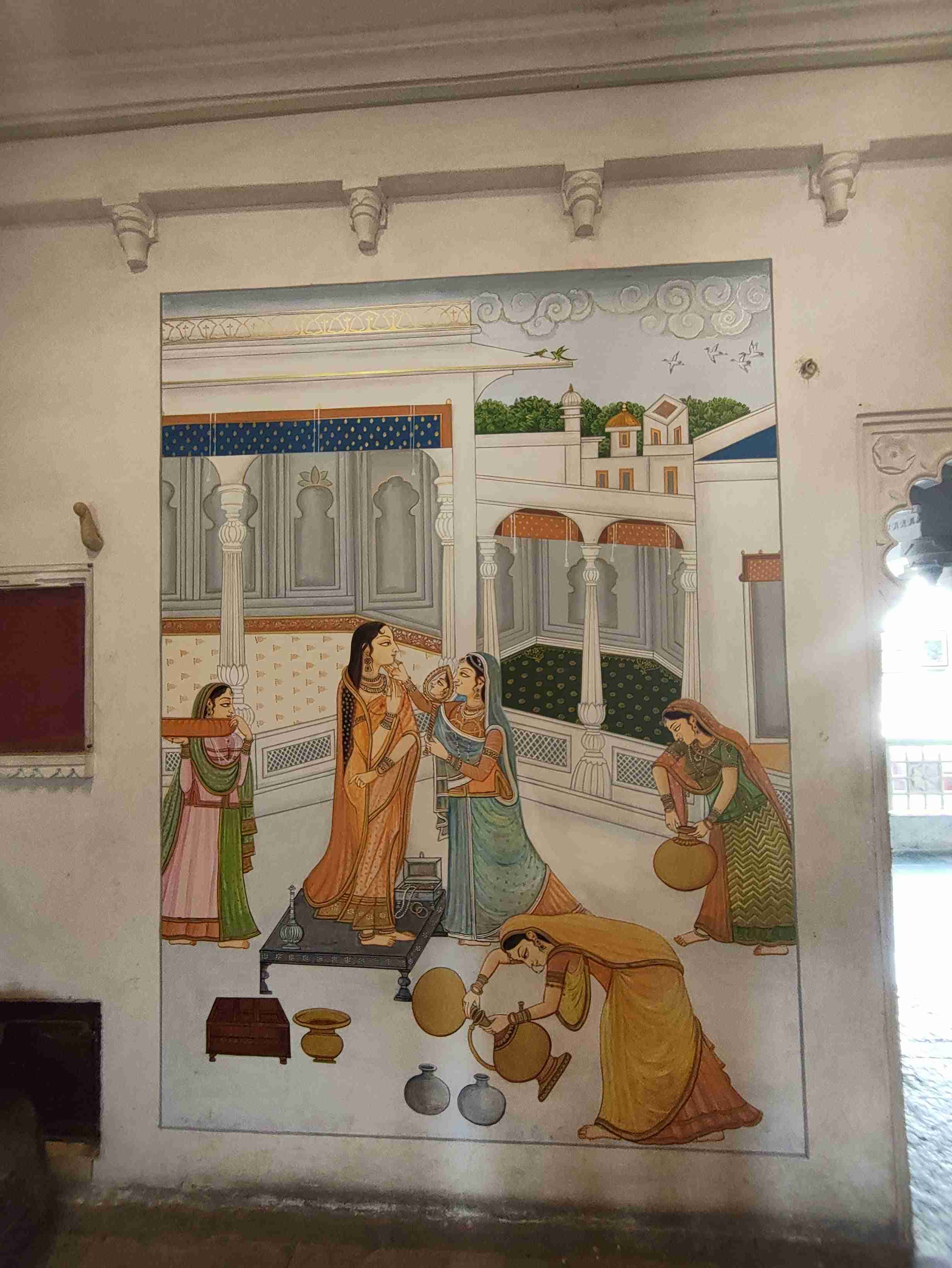 Wall Painting. Udaipur &lsquo;25