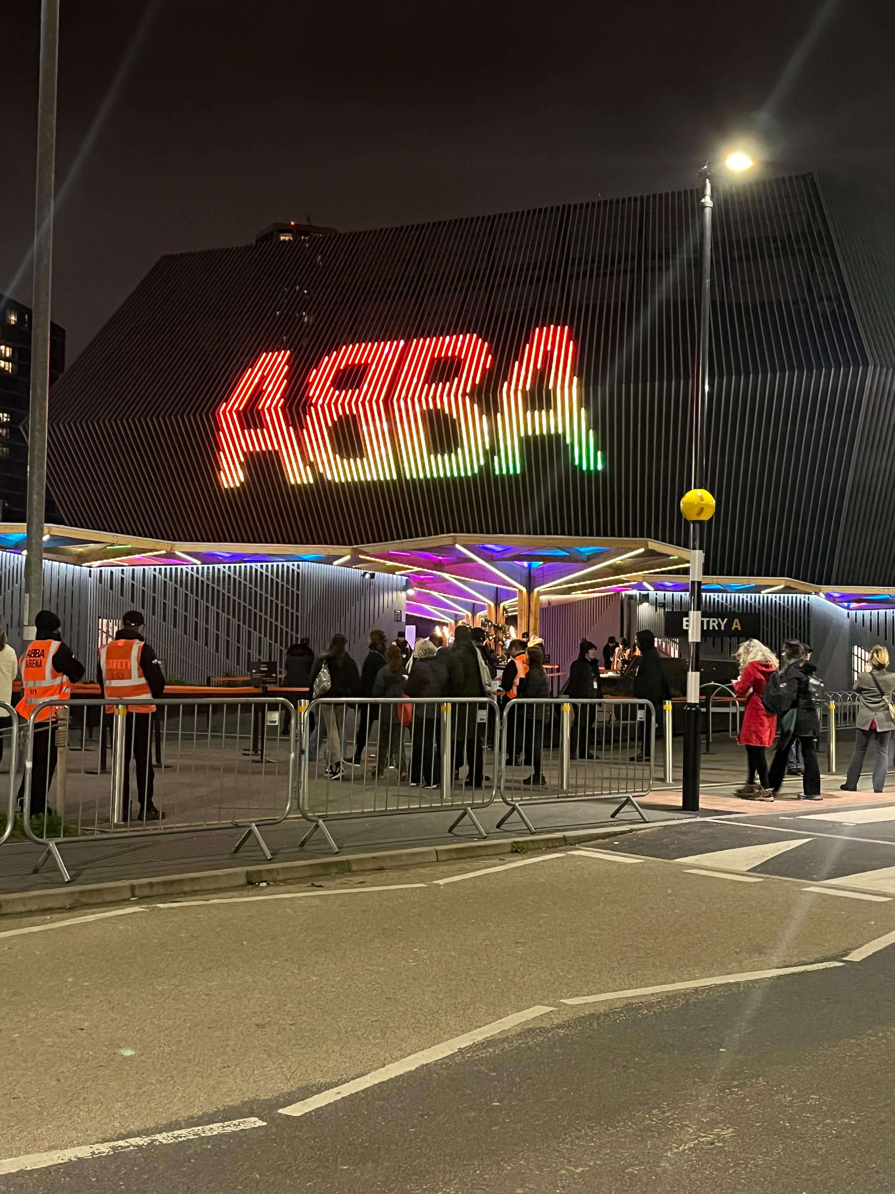 They built a movable complex for this concert